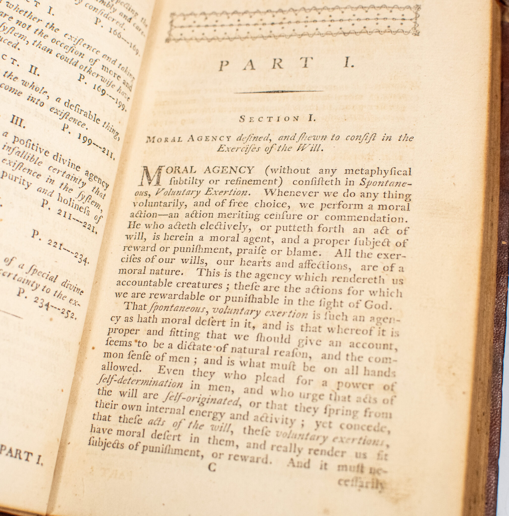An Essay on Moral Agency: Containing Remarks on a Late Anonymous Publication, Entitled, An Examination of the Late President Edward's Inquiry on Freedom of Will.