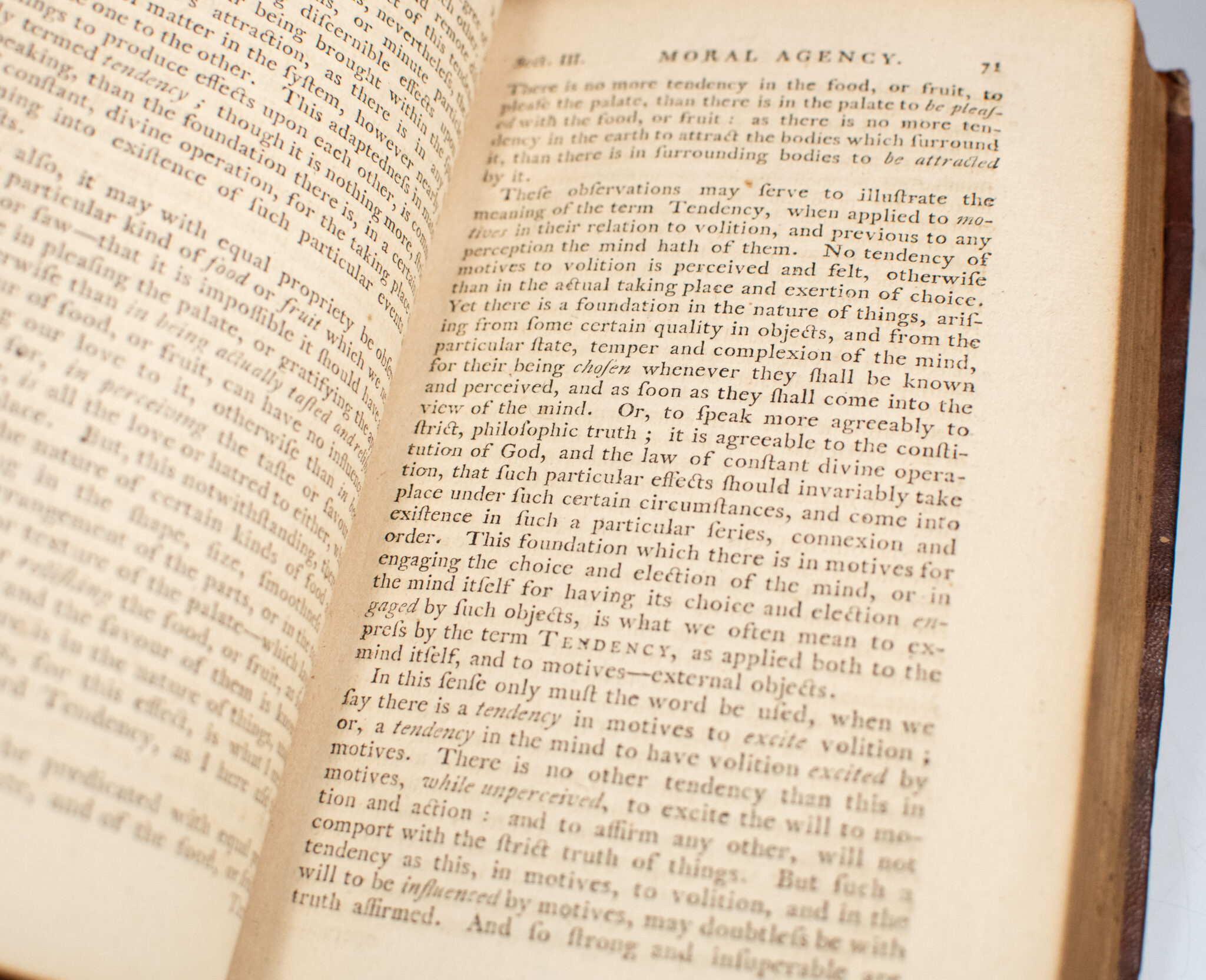 An Essay on Moral Agency: Containing Remarks on a Late Anonymous Publication, Entitled, An Examination of the Late President Edward's Inquiry on Freedom of Will.