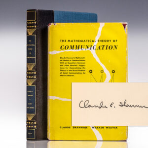 The mathematical Theory of Communication