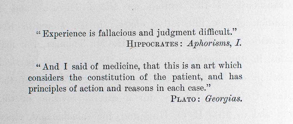 The Principles and Practice of Medicine.