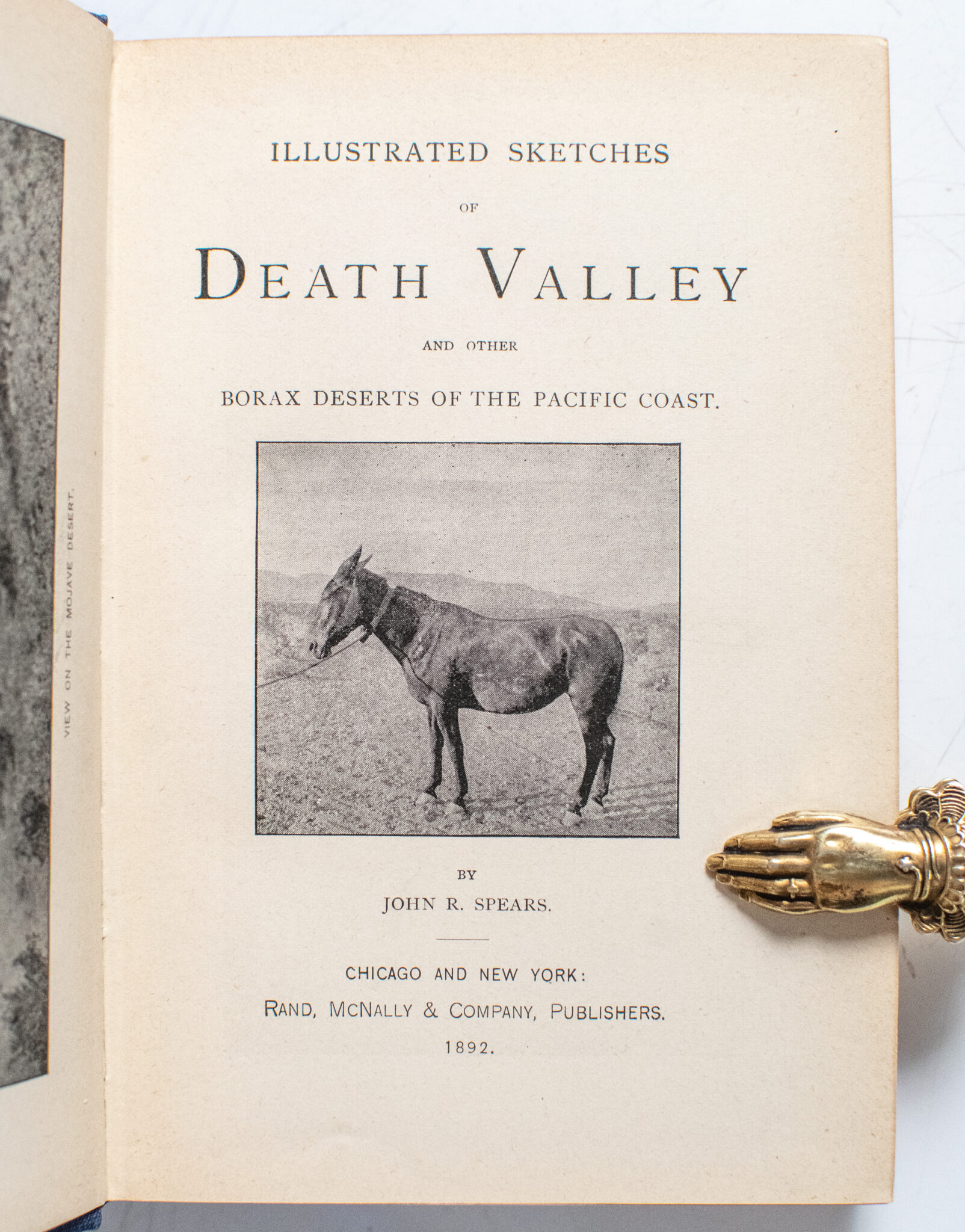 Illustrated Sketches of Death Valley and Other Borax Deserts of the Pacific Coast.
