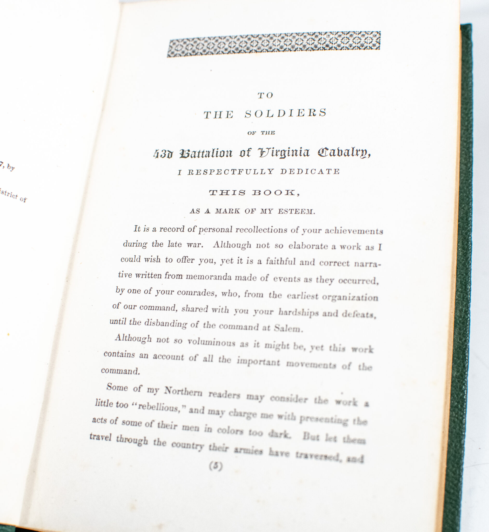 Mosby and His Men: A Record of the Adventures of That Renowned Partisan Ranger, John S. Mosby.