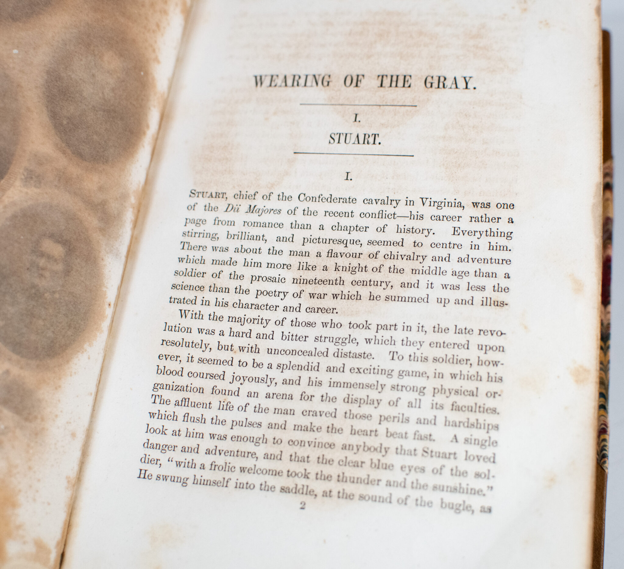 Wearing of the Gray; Being Personal Portraits, Scenes and Adventures of the War.