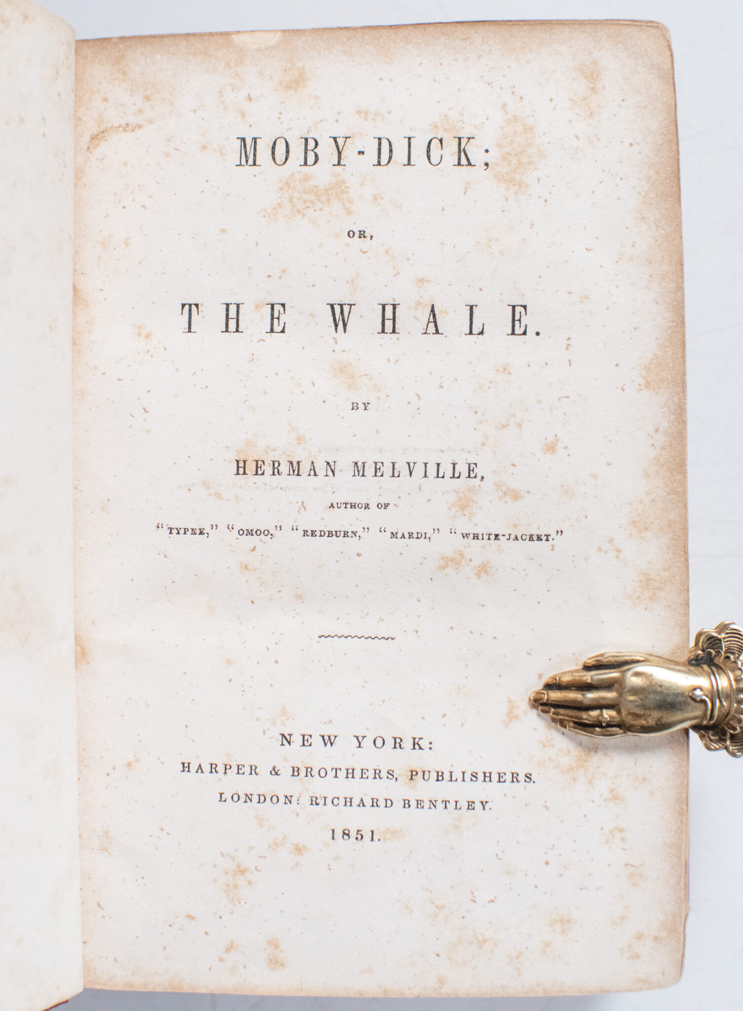 Moby-Dick; Or, The Whale.