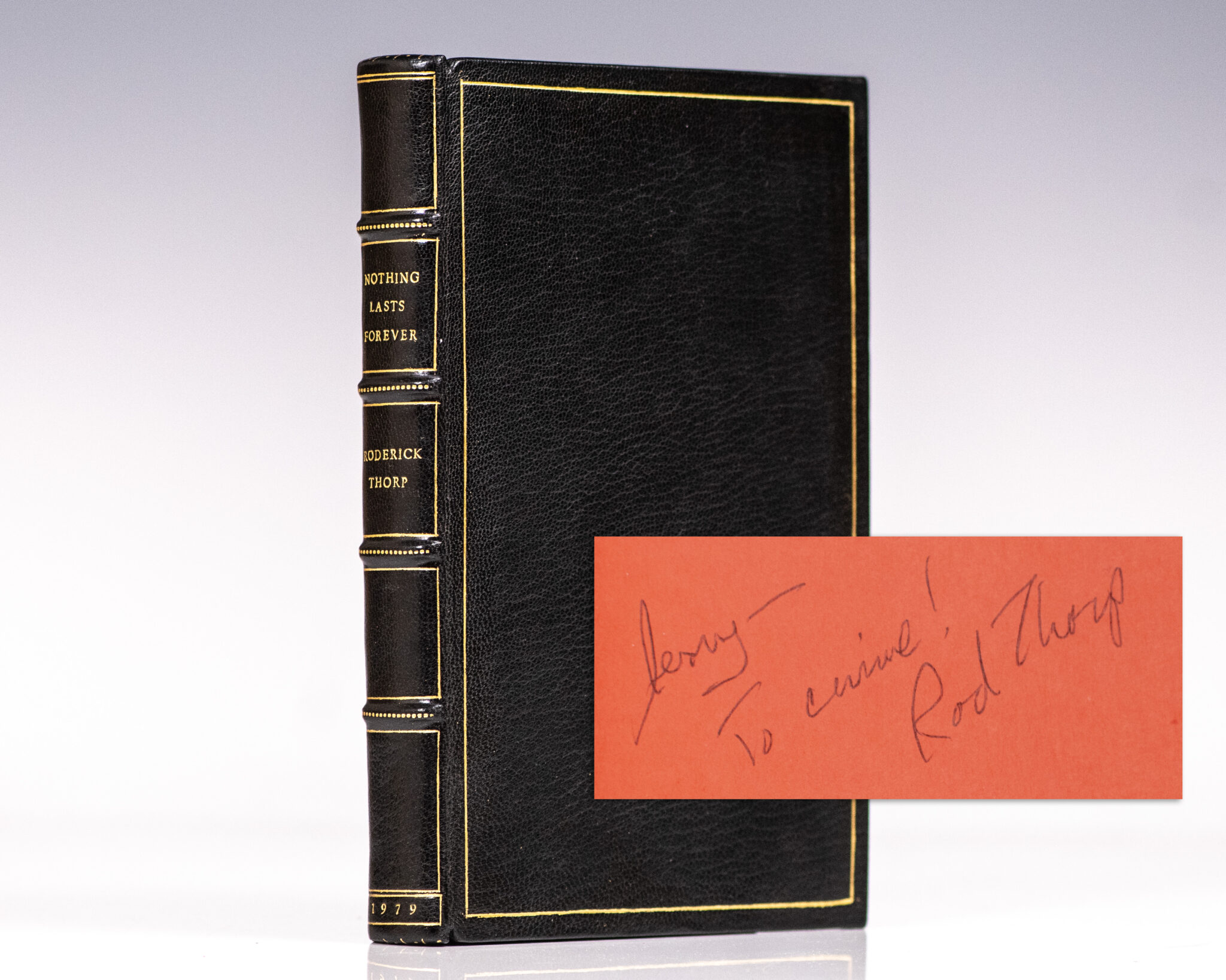 Nothing Last Forever.