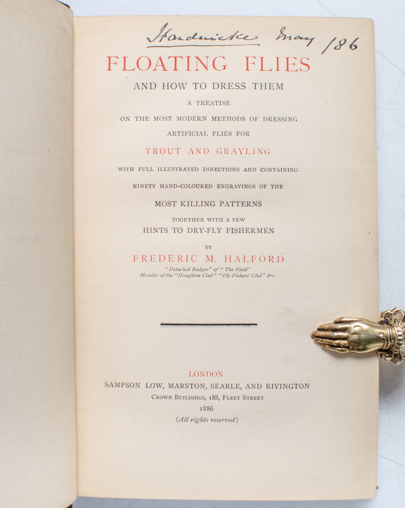 Floating Flies and How to Dress Them.