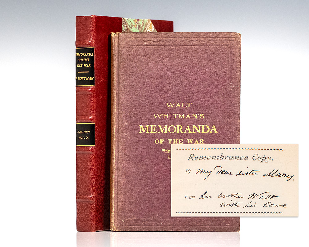 Memoranda During the War.