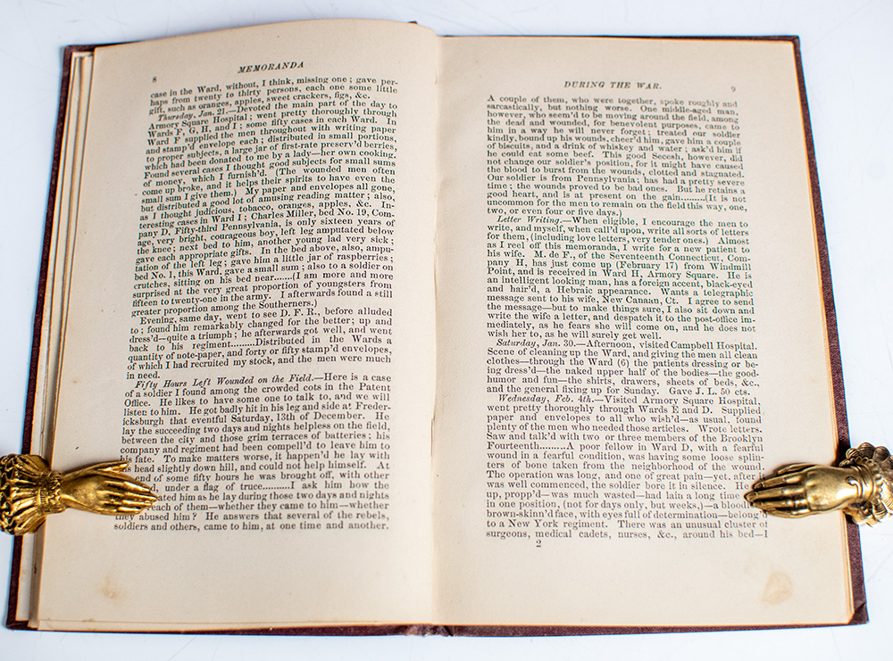 Memoranda During the War.