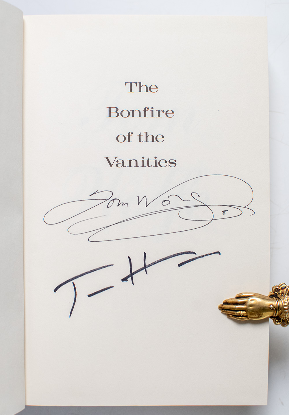 The Bonfire of the Vanities.