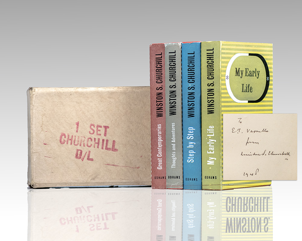 My Early Life; Thoughts and Adventures; Great Contemporaries; Step by Step.