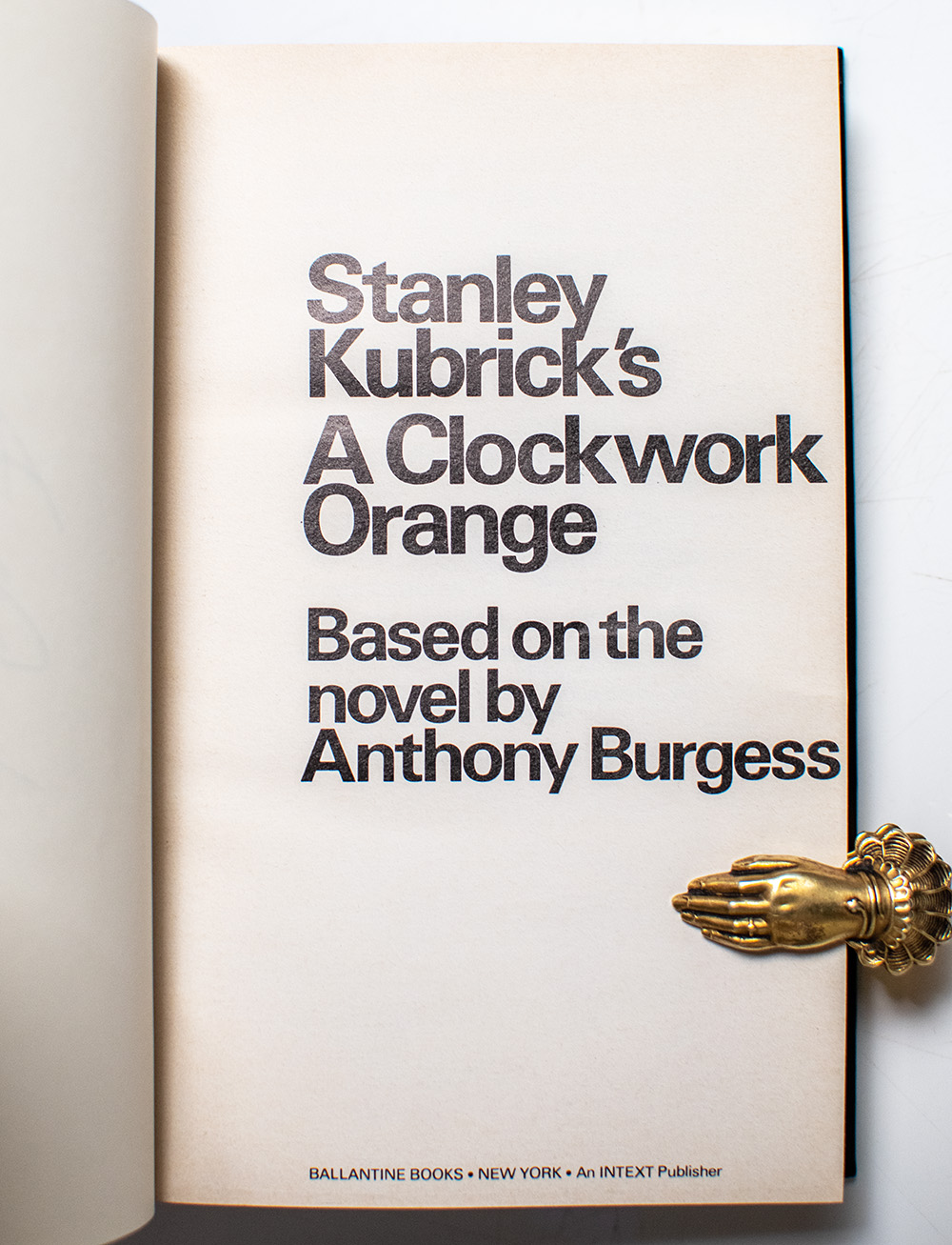 Stanley Kubrick's Clockwork Orange.