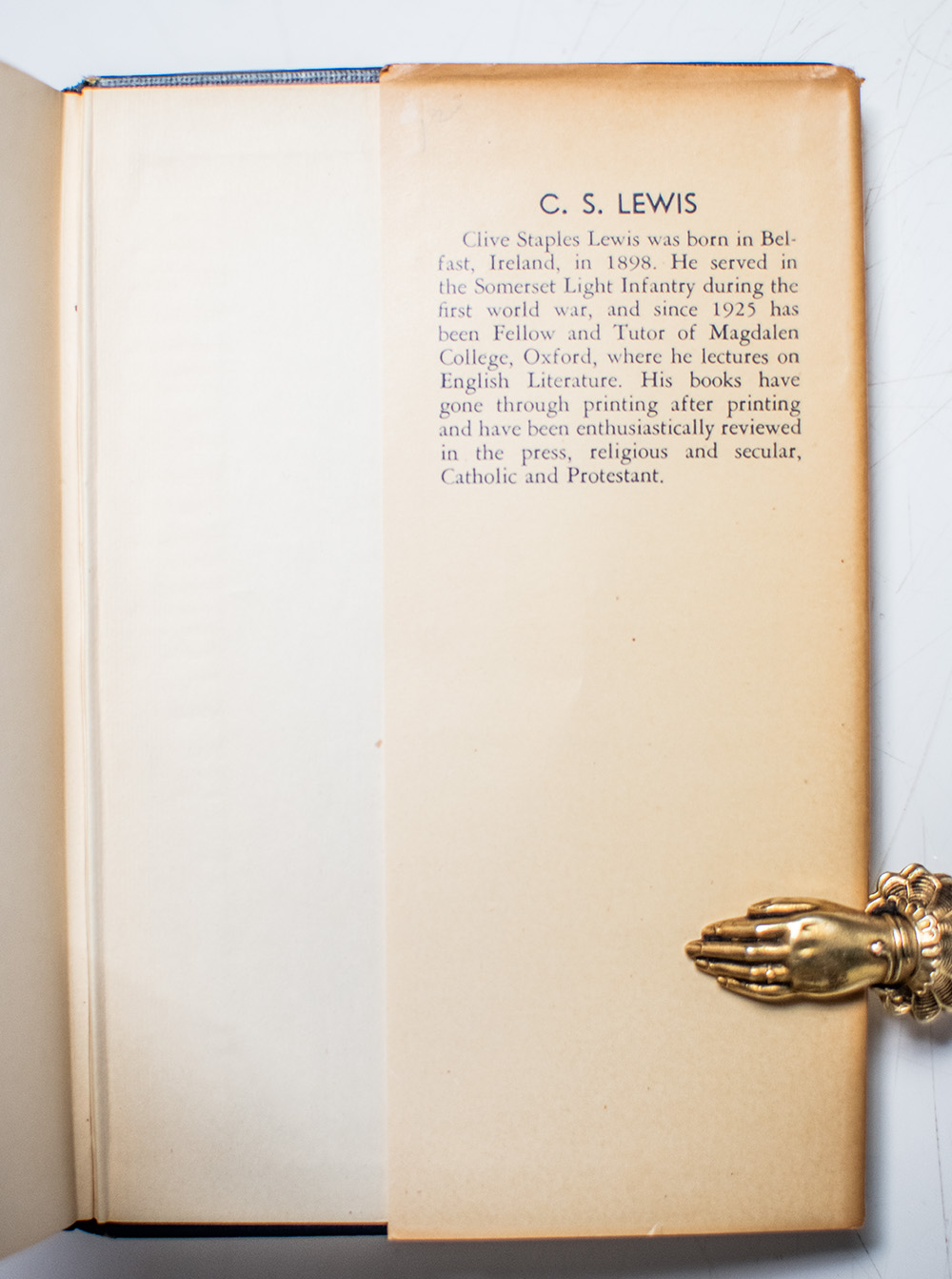 The Abolition of Man.