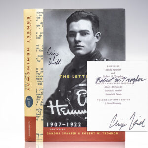 The Letters of Ernest Hemingway 1907-1922.