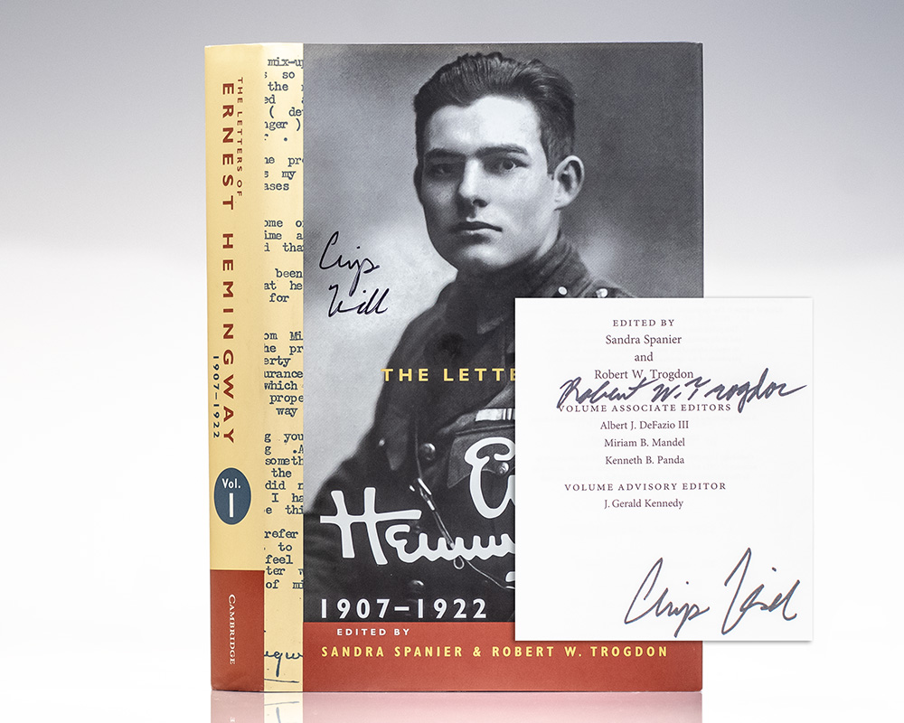 The Letters of Ernest Hemingway 1907-1922.