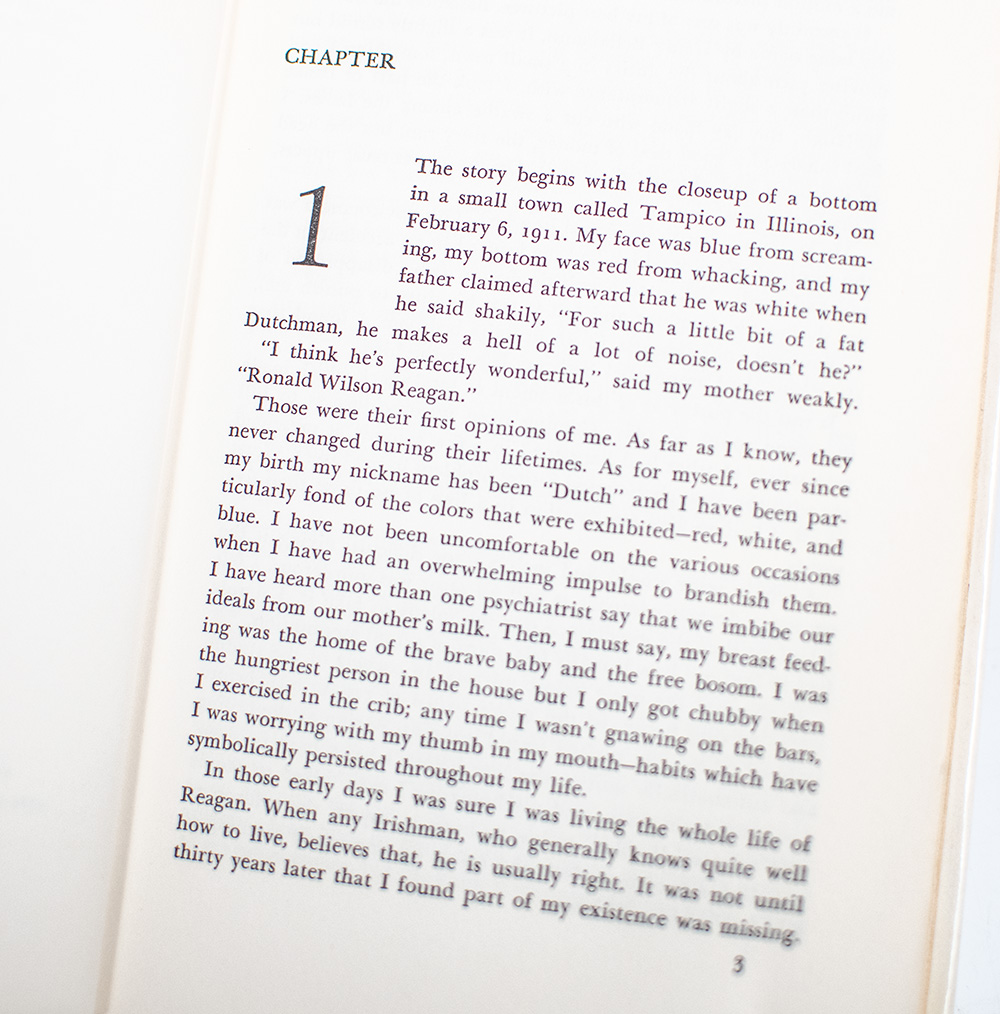 Where's the Rest of Me? The Ronald Reagan Story.