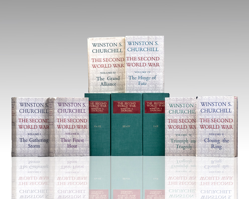 The Second World War: The Gathering Storm; Their Finest Hour; The Grand Alliance; The Hinge of Fate; Closing the Ring; Triumph and Tragedy.