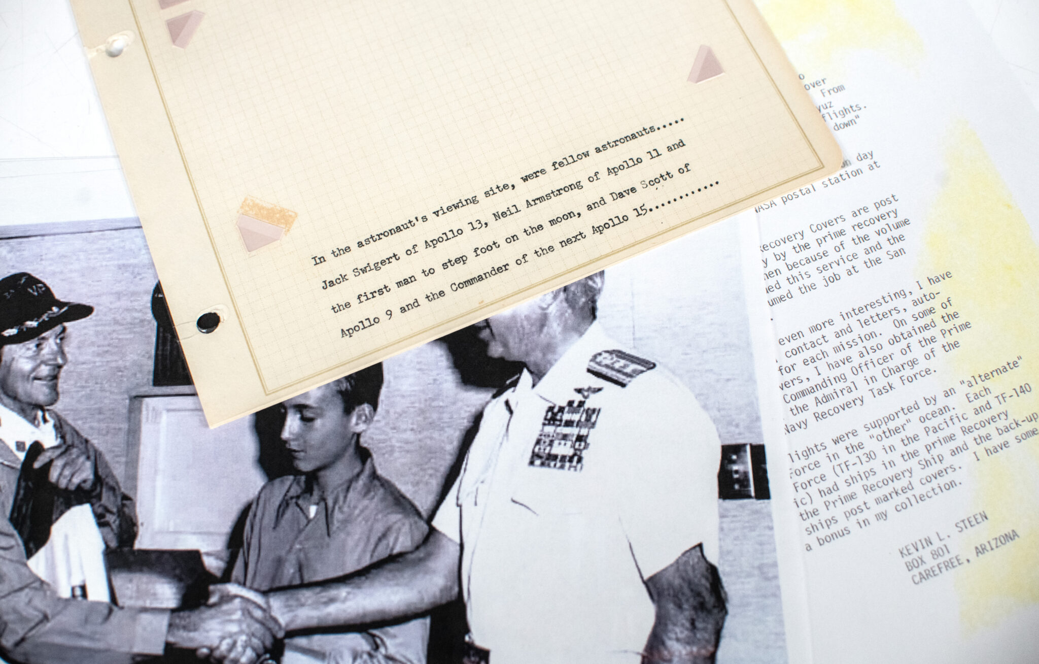 Neil Armstrong, Jack Swigert, and Dave Scott Signed Apollo 14 Launch Day Cover.