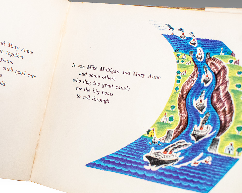 Mike Mulligan and His Steam Shovel.