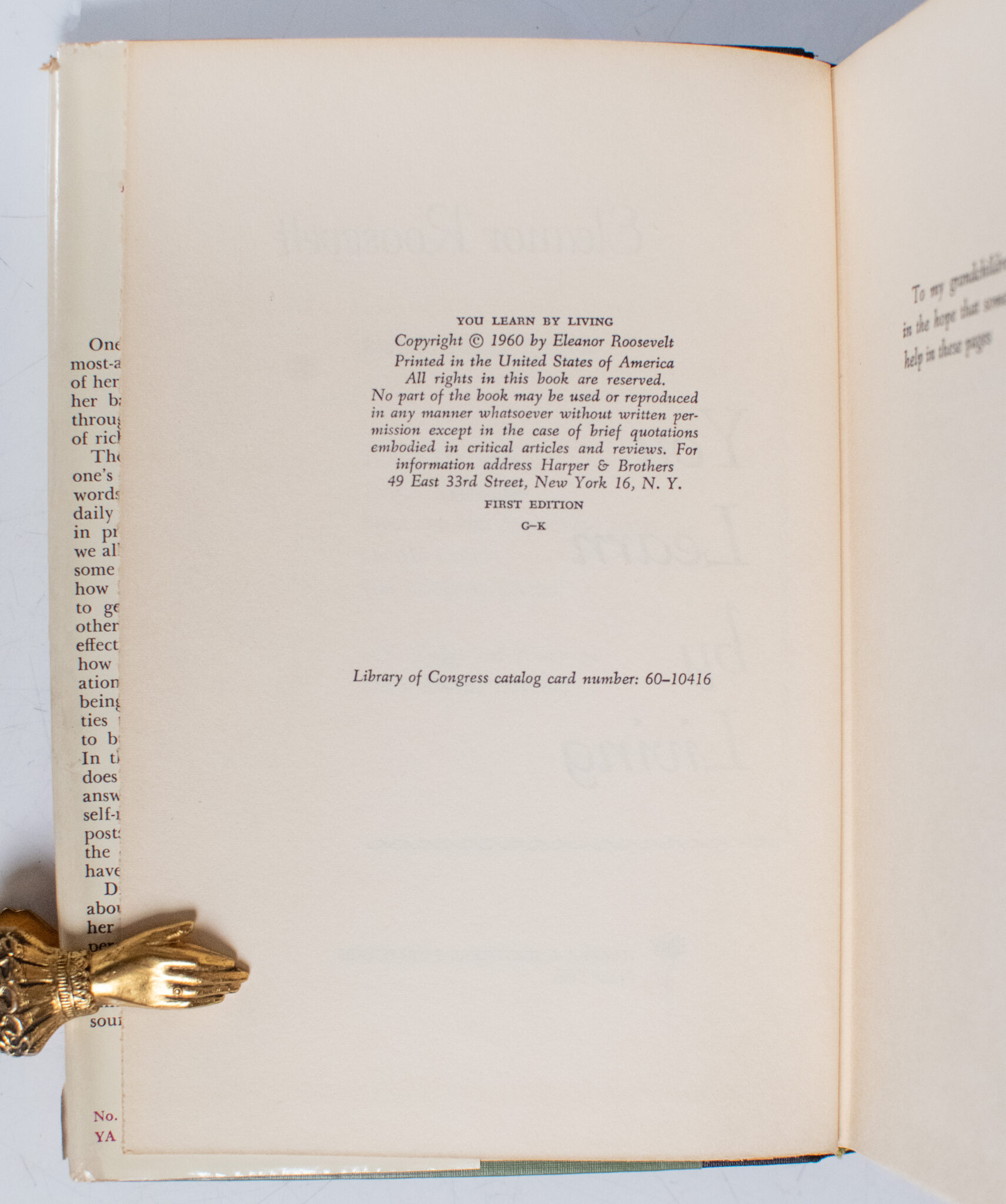 You Learn By Living.