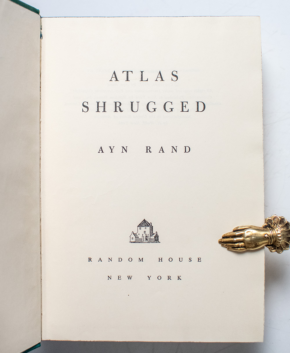 Atlas Shrugged.
