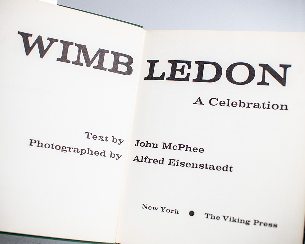 Wimbledon: A Celebration.