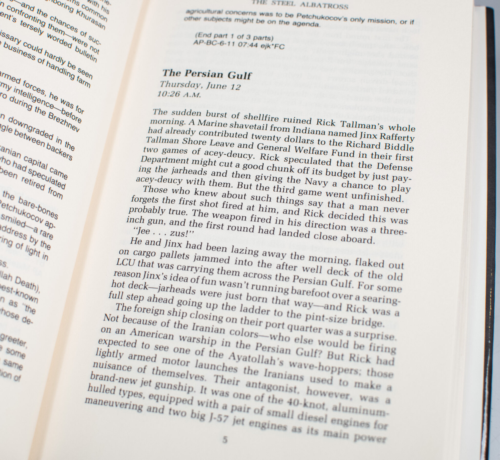 The Steel Albatross.