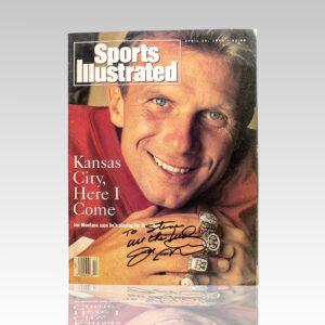 Joe Montana Signed Sports Illustrated.