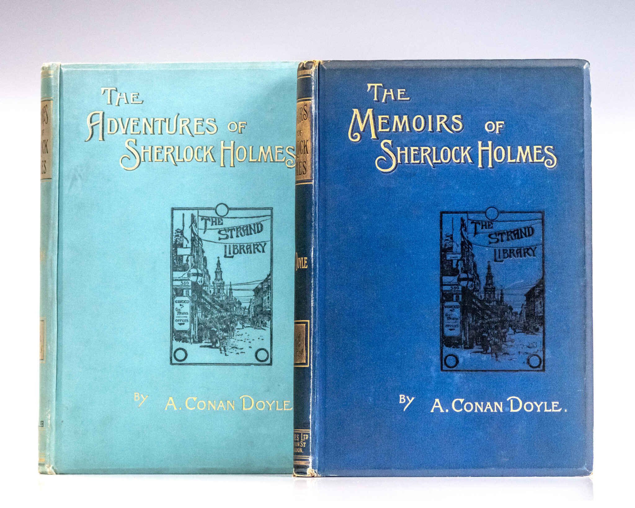 The Adventures of Sherlock Holmes and The Memoirs of Sherlock Holmes.