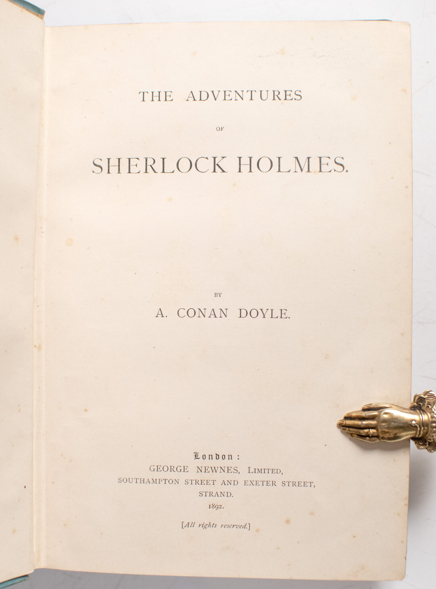 The Adventures of Sherlock Holmes and The Memoirs of Sherlock Holmes.