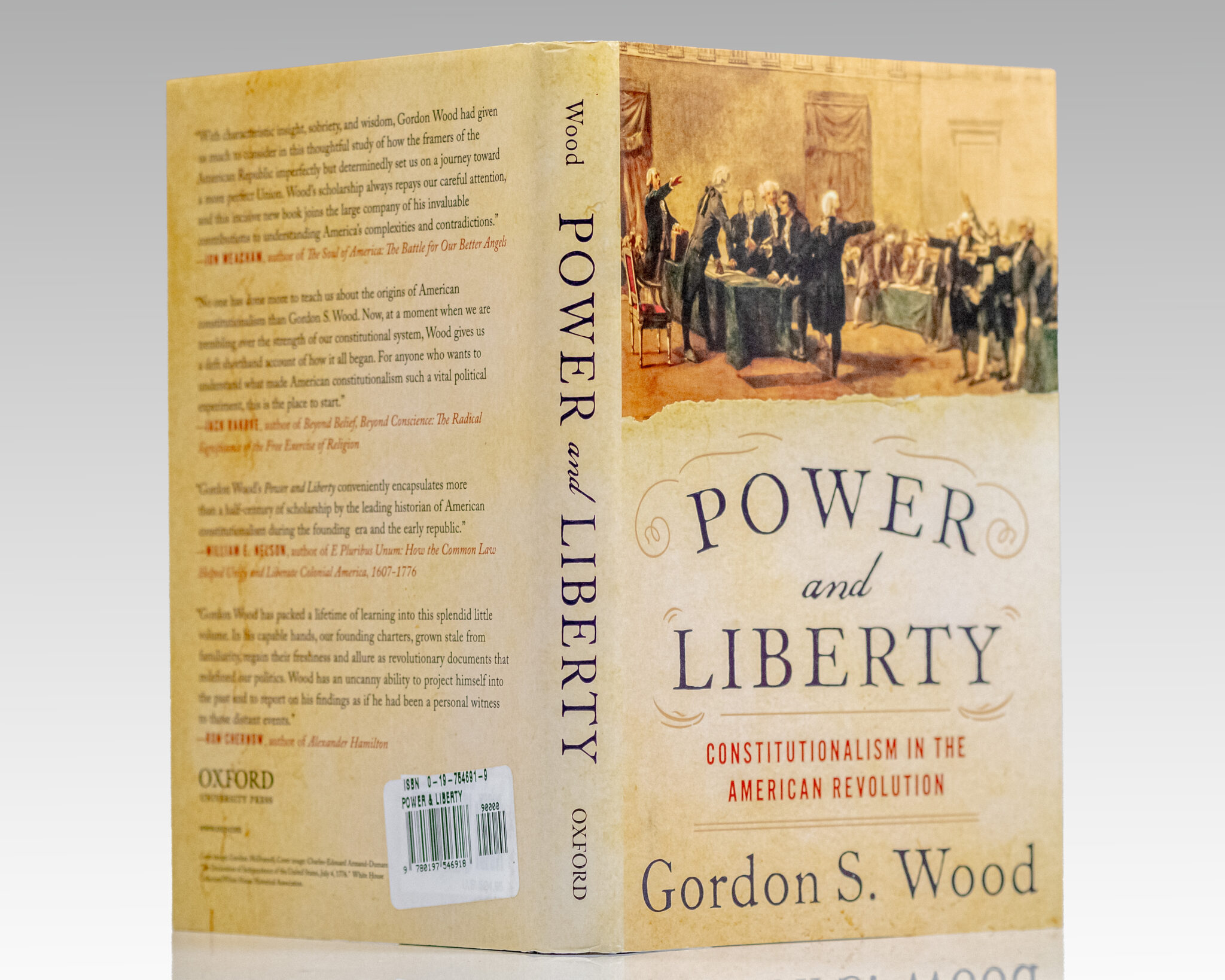 Power and Liberty: Constitutionalism in the American Revolution.