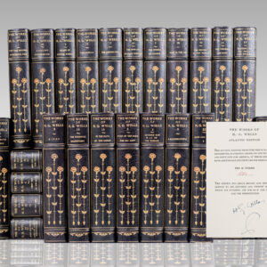 The Works of H.G. Wells. [Including: The Time Machine, The Island of Doctor Moreau, The Invisible Man, The War of the Worlds, Etc].