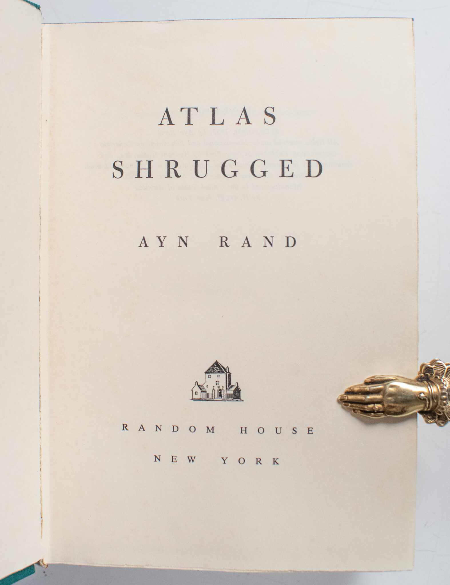 Atlas Shrugged.