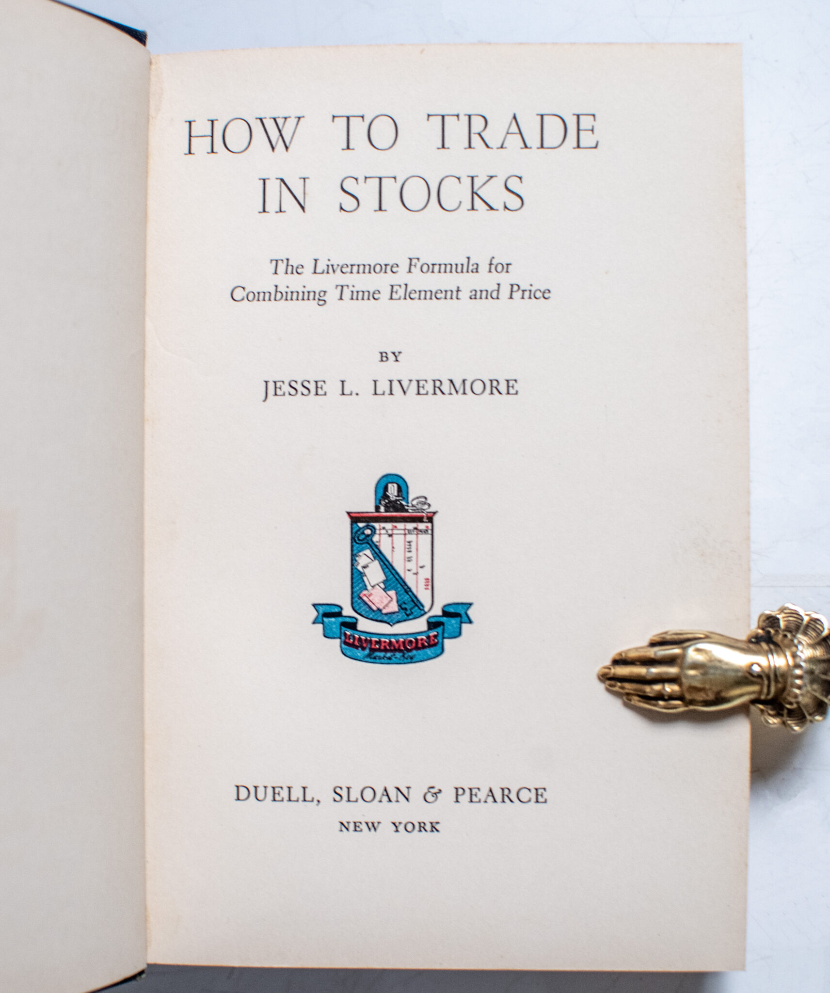 How to Trade in Stocks: The Livermore Formula for Combining Time Element and Price.