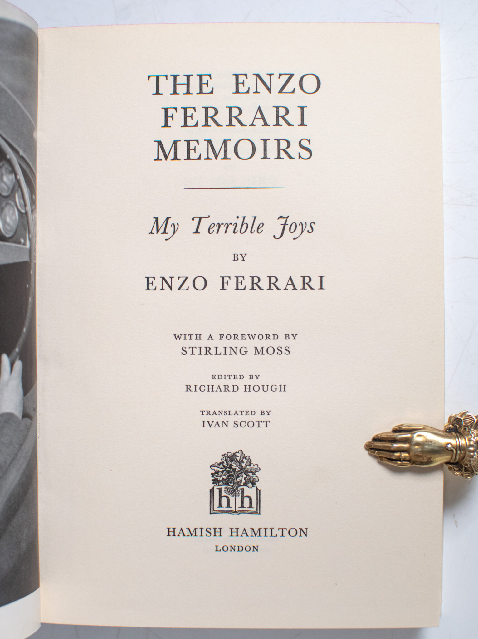 The Enzo Ferrari Memoirs.