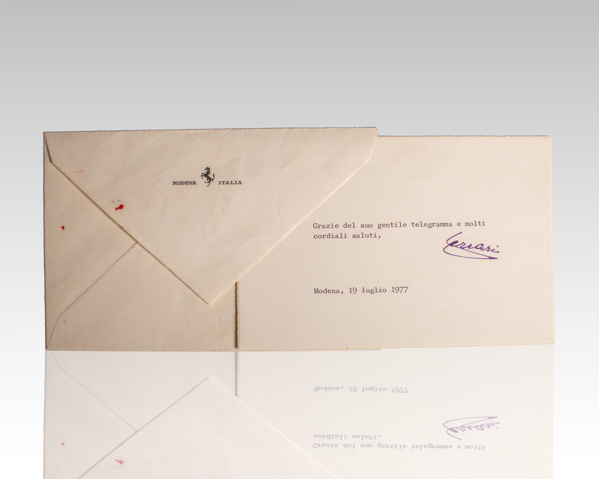 The Enzo Ferrari Memoirs.