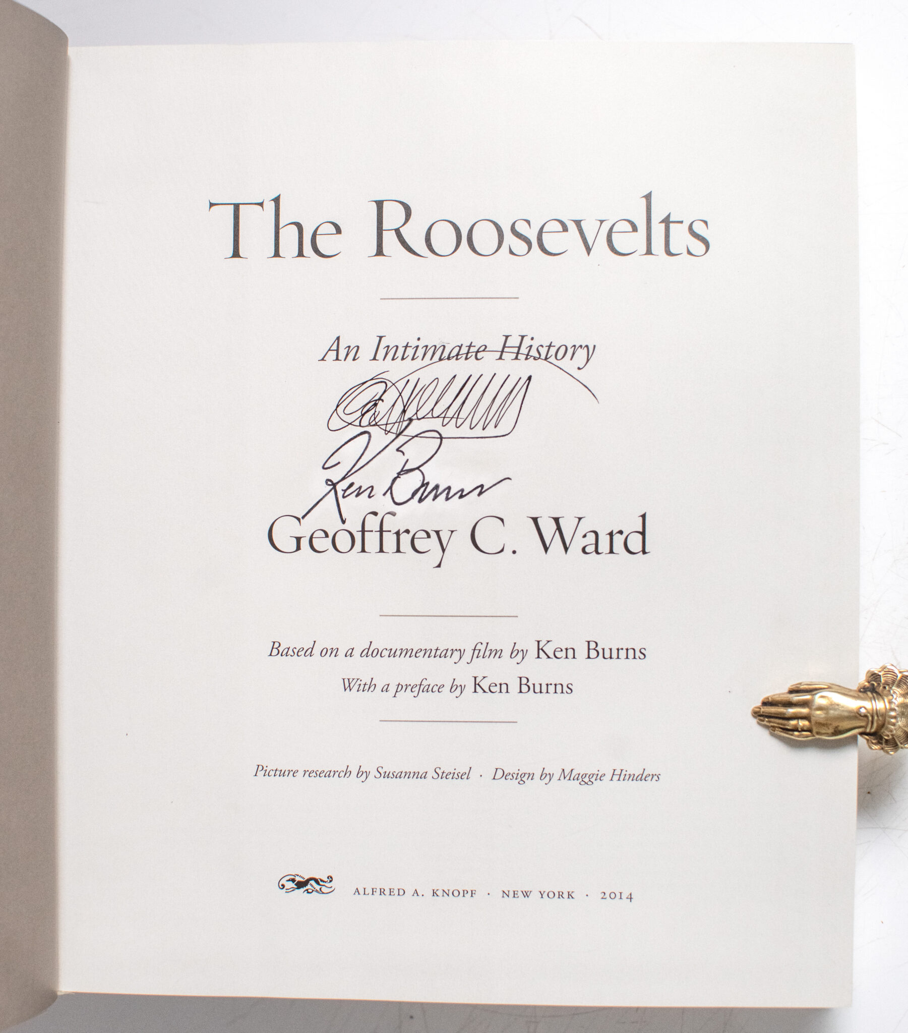 The Roosevelts: An Intimate History.