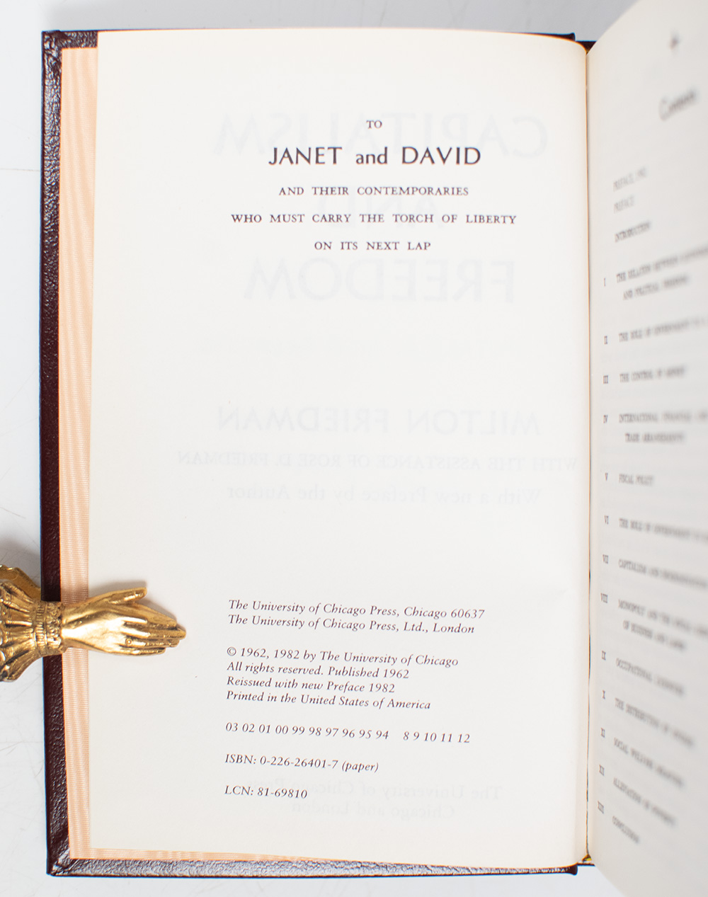 Capitalism and Freedom.