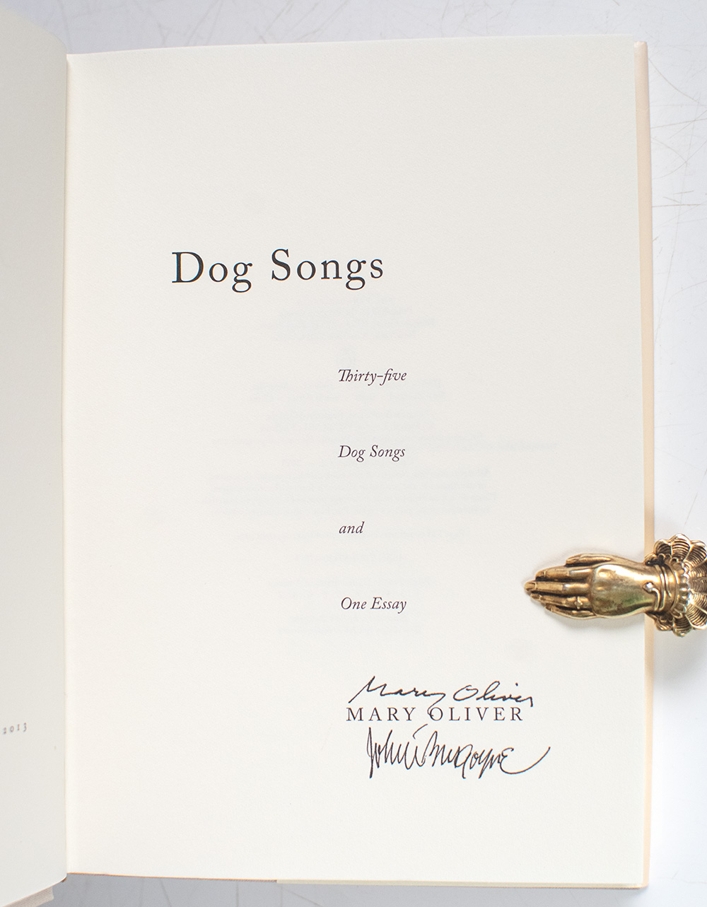 Dog Songs: Poems.