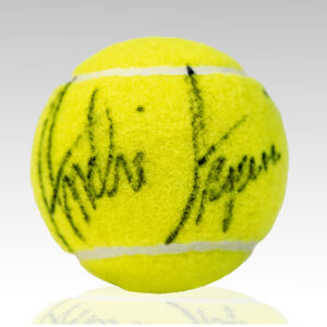 Andre Agassi Signed Tennis Ball.
