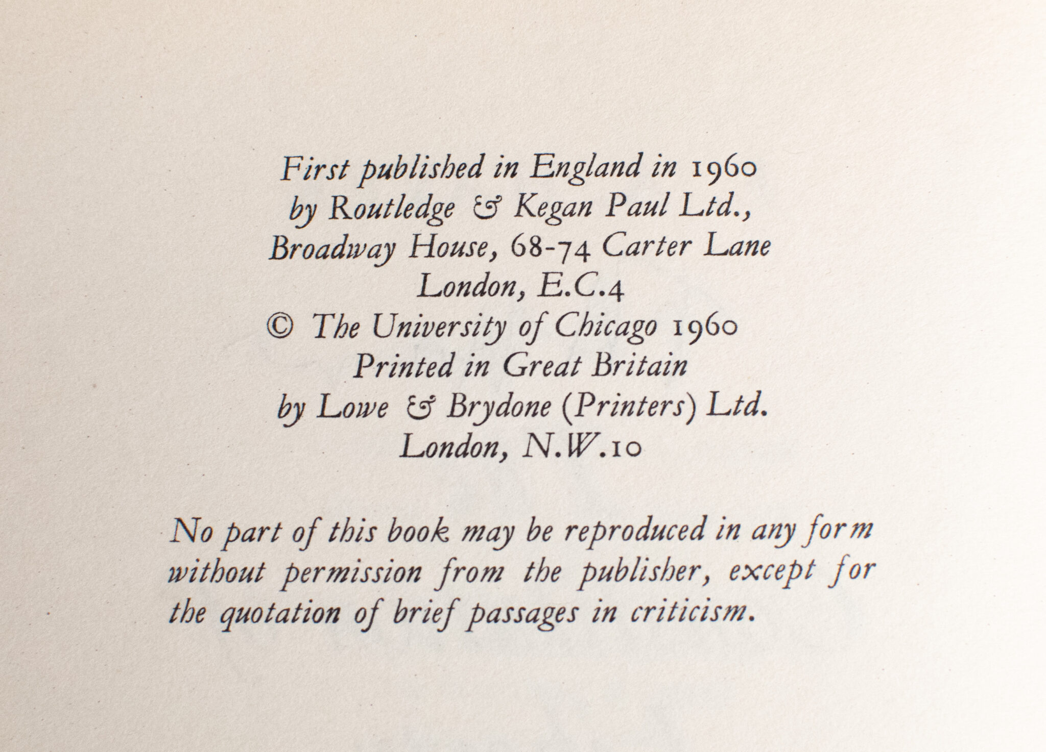 The Constitution of Liberty.