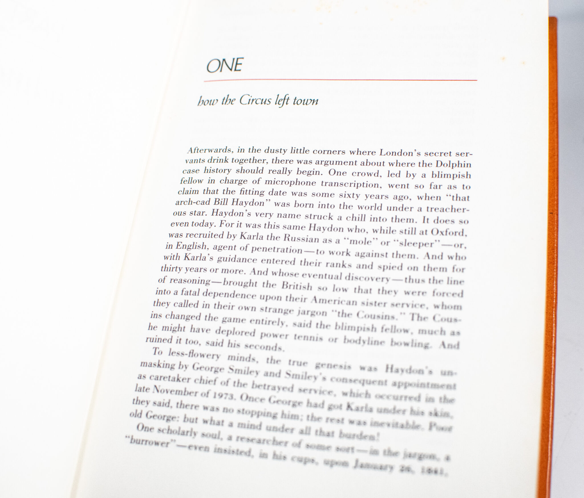 The Honourable Schoolboy.