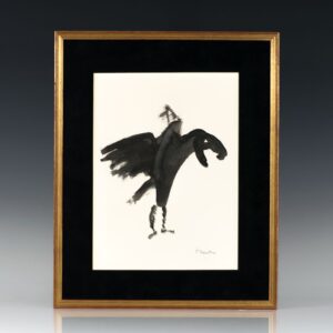 Thomas Merton Original Calligraphic Artwork.