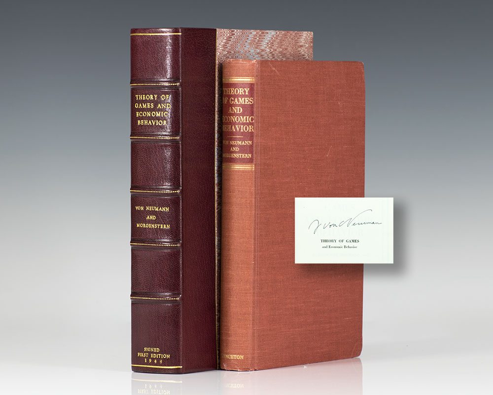 Theory of Games and Economic Behavior.