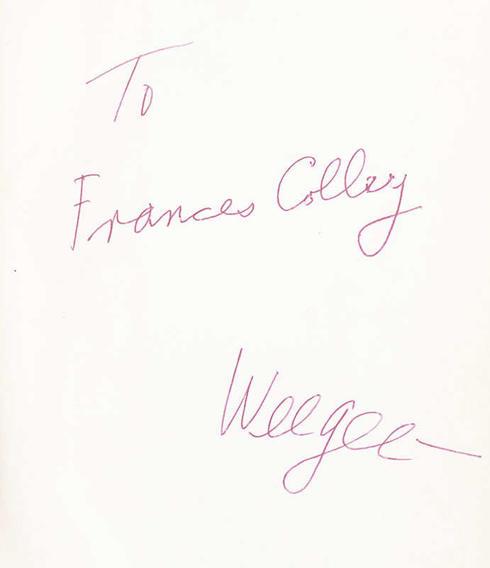 Weegee by Weegee: An Autobiography.