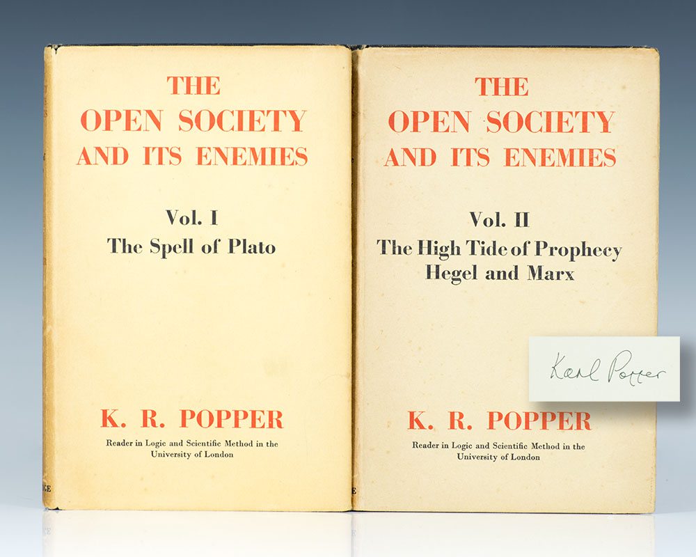 The Open Society And Its Enemies.