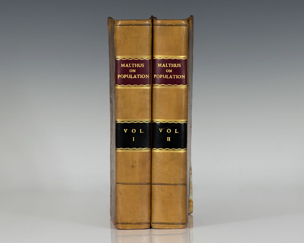 An Essay on the Principle of Population; or, A View of its Past and Present Effects on Human Happiness; with an Inquiry into our Prospects Respecting the Future Removal or Mitigation of the Evils which it Occasions. - Image 2