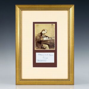 Charles Dickens Autograph.