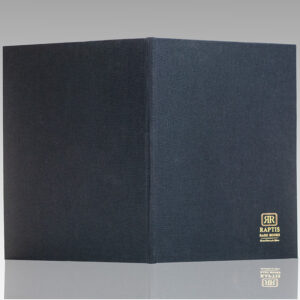 Custom Archival Octavo Presentation Portfolio.