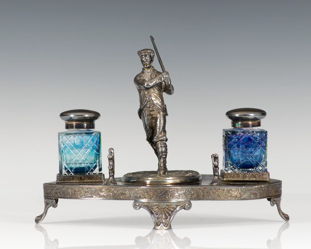 Golf Inkwell.