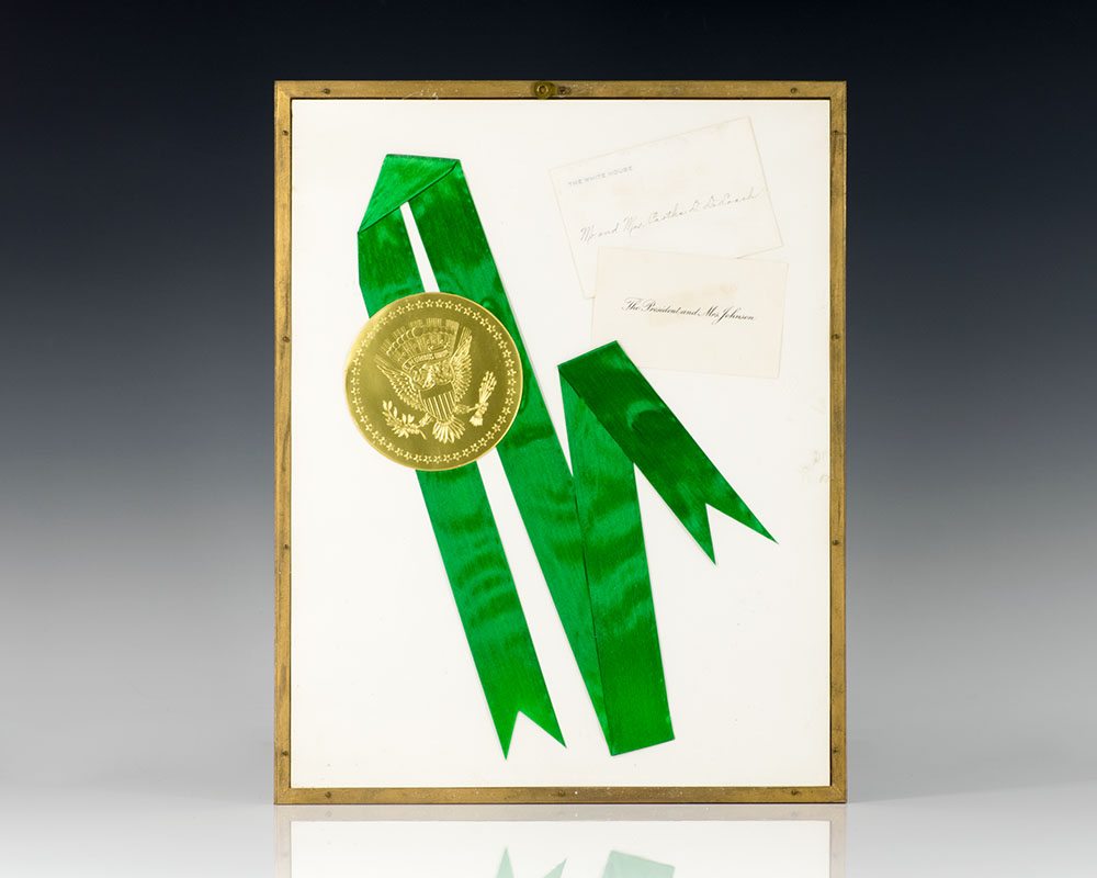 Lyndon B. Johnson Signed Photograph. - Image 3